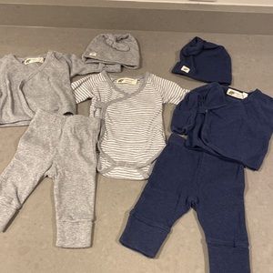 100% cotton newborn monica + andy bundle.